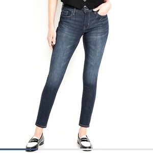 Rockstar super skinny frayed ankle hem jeans